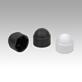 Caperuzas protectoras de plástico para tornillos y tuercas hexagonales