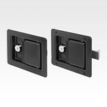 Cierres a presión de acero con empuñadura, abatibles