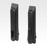 Palancas basculantes de plástico, agujero de montaje angular, distancia entre agujeros de montaje 50x50x50 mm, con o sin cubierta