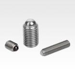Tornillos de presión esféricos sin cabeza de acero inoxidable, con bola completa