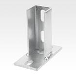 Pies de perfil 
para perfiles en C de carriles de montaje de los sistemas 28 y 41