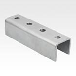 Conectores de carril para cargas pesadas
para perfiles en C de carriles de montaje del sistema 41