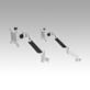 Soportes para monitor de aluminio, con altura regulable 4 o 5 ejes