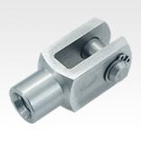 Articulaciones de horquilla de acero inoxidable DIN 71752
