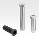 Tornillos huecos para pies regulables de acero