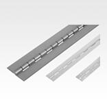 Bisagras continuas de acero, acero inoxidable o aluminio