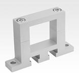 Piezas de apriete de brida de aluminio para unidad lineal cuadrada