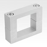 Piezas de apriete de brida de aluminio para unidad lineal cuadrada