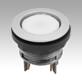 Pulsadores, versión integrada Ø 22,3 mm,
con conexión de conector plano, compactos