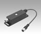 Detector de movimiento, sensor PIR 24 V DC con conector macho/ hembra M12 codificado en A