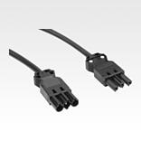 Cables de conexión,
conector GST18i3 - casquillo GST18i3