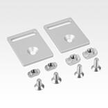 Placas de conector para luces LED con ranura