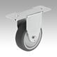 Rodillos guía y ruedas fijas de acero para aparatos, superficie de rodadura de TPU para perfiles de aluminio, forma A