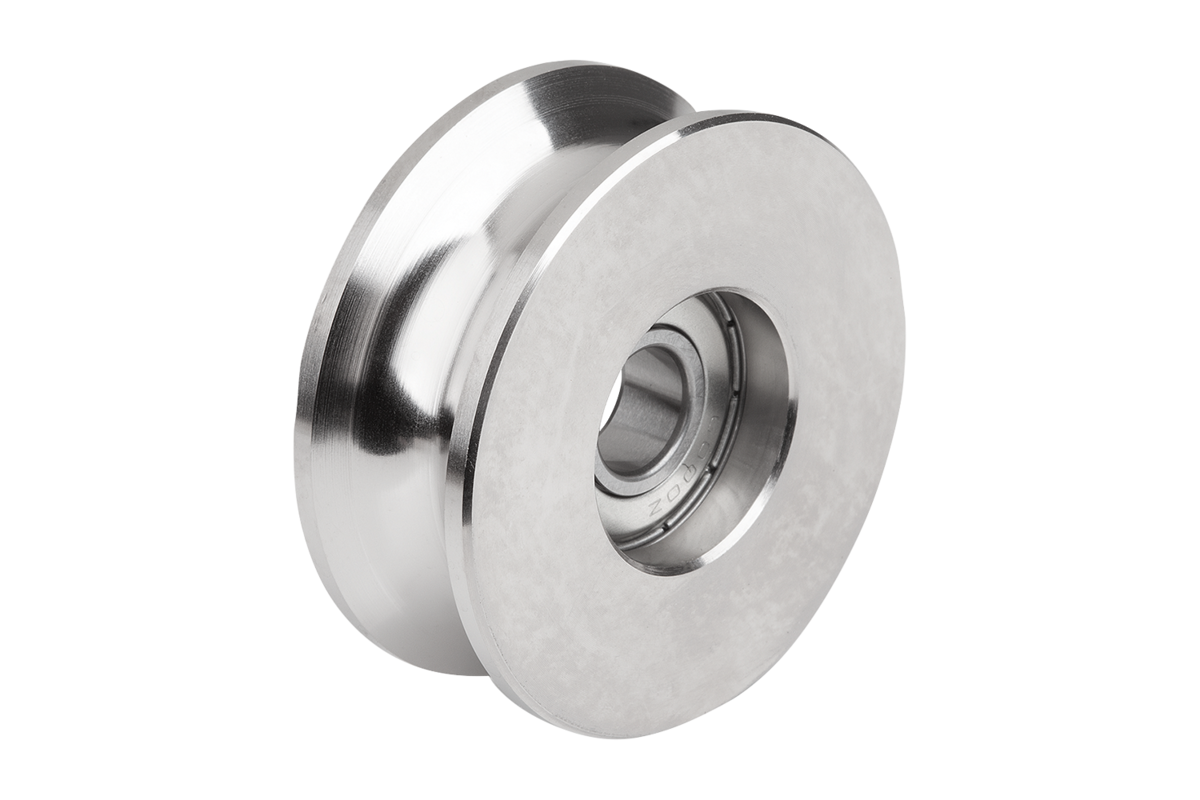 Rodillos guía cóncavos de acero