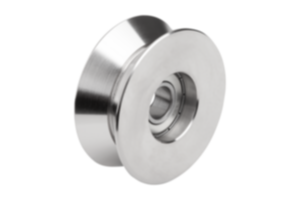 Rodillos guía de acero en forma de Y