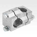 Conectores para tubo pieza en cruz, aluminio