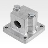 Conectores para tubo brida, aluminio