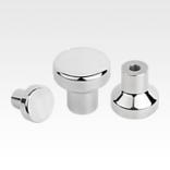 Botones con rosca interior y forma de seta de collar alto para arandela de junta y apoyo Hygienic USIT® de Freudenberg Process Seals