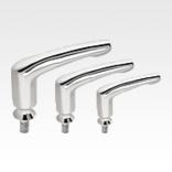 Palancas de sujeción con rosca exterior y collar para arandela de junta y apoyo Hygienic Usit® de Freudenberg Process Seals