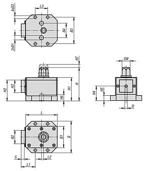 Dispositivos de sujeción lateral aptos para automatización
