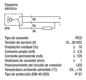 Dispositivo de sujeción mini con detección de fin de carrera eléctrica (interruptor de imán)