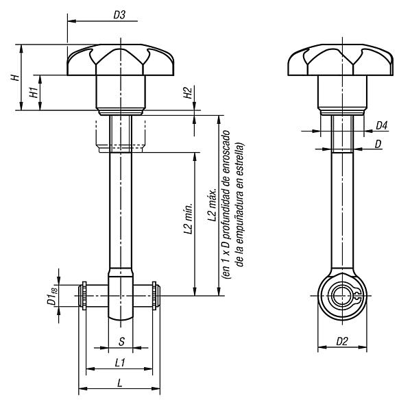 Tornillos basculantes