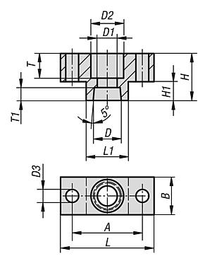 Adaptadores para dispositivo de sujeción pivotante