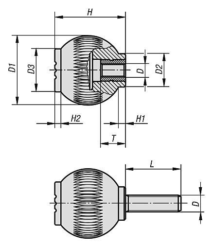 Bolas de empuñadura