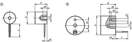Imanes redondos (electroimanes)