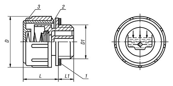 Tornillos de ventilacióncon válvula de retención