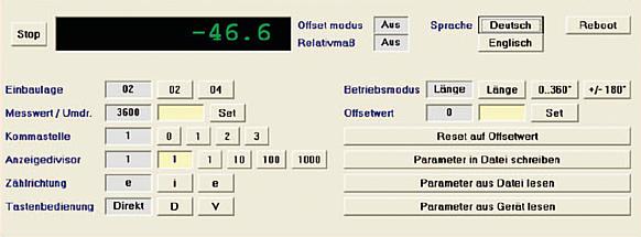 Software para indicador de posicionamiento