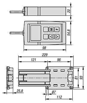 Interruptores manuales para columnas de elevación