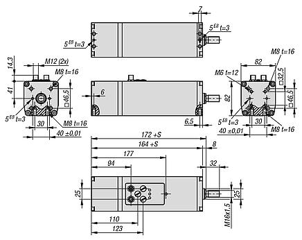 Cilindros eléctricos de tamaño 80, servoactuadores con IO-Link