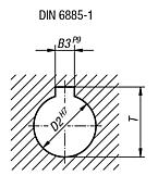 Volantes DIN 950 de aluminio