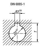 Volantes de disco de aluminio con empuñadura cilíndrica plegable, forma C, con agujero de referencia y chavetero